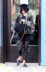VANESSA HUDGENS Heading to a Gym in Los Angeles 12/20/2017
