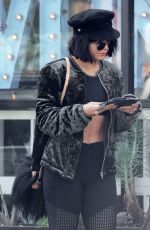 VANESSA HUDGENS Heading to a Gym in Los Angeles 12/20/2017