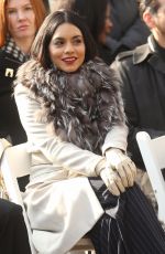 VANESSA HUDGENS on the Set of Second Act in New York 12/04/2017
