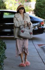 VANESSA HUDGENS Out in Los Angeles 12/18/2017