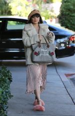 VANESSA HUDGENS Out in Los Angeles 12/18/2017