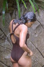 VANESSA WHITE in Swimsuit at I’m a Celebrity… Get Me Out of Here! in Australia 12/03/2017