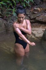 VANESSA WHITE in Swimsuit at I’m a Celebrity… Get Me Out of Here! in Australia 12/03/2017