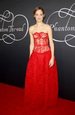 VICKY KRIEPS at Phantom Thread Premiere in New York 12/11/2017