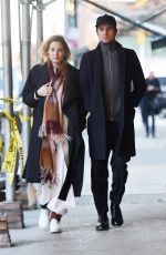 VICKY KRIEPS Out and About in New York 12/14/2017
