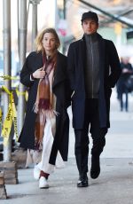 VICKY KRIEPS Out and About in New York 12/14/2017