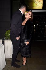 VICKY PATTISON and John Noble at Menagerie Bar and Restaurant in Manchester 12/02/2017