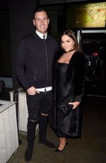 VICKY PATTISON and John Noble at Menagerie Bar and Restaurant in Manchester 12/02/2017