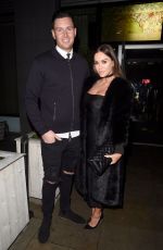 VICKY PATTISON and John Noble at Menagerie Bar and Restaurant in Manchester 12/02/2017
