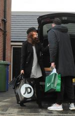 VICKY PATTISON Out Shopping in Newcastle 12/26/2017