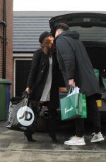 VICKY PATTISON Out Shopping in Newcastle 12/26/2017