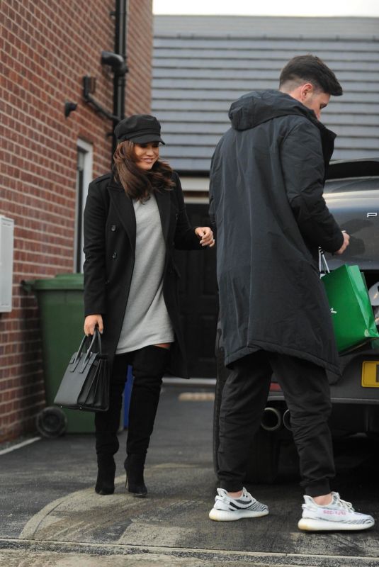 VICKY PATTISON Out Shopping in Newcastle 12/26/2017
