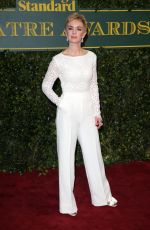 VICTORIA HAMILTON at London Evening Standard Theatre Awards in London 12/03/2017