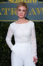 VICTORIA HAMILTON at London Evening Standard Theatre Awards in London 12/03/2017