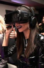 VICTORIA JUSTICE and MADISON REED at NYX Professional Makeup and Samsung VR Launch Party in Los Angele 12/14/2017