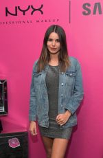 VICTORIA JUSTICE and MADISON REED at NYX Professional Makeup and Samsung VR Launch Party in Los Angele 12/14/2017