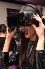 VICTORIA JUSTICE and MADISON REED at NYX Professional Makeup and Samsung VR Launch Party in Los Angele 12/14/2017