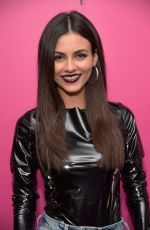VICTORIA JUSTICE and MADISON REED at NYX Professional Makeup and Samsung VR Launch Party in Los Angele 12/14/2017