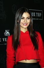 VICTORIA JUSTICE at Black Tap Craft Burgers & Beer Grand Opening in Las Vegas 12/29/2017