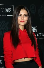 VICTORIA JUSTICE at Black Tap Craft Burgers & Beer Grand Opening in Las Vegas 12/29/2017