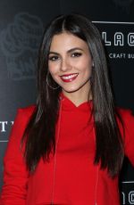 VICTORIA JUSTICE at Black Tap Craft Burgers & Beer Grand Opening in Las Vegas 12/29/2017