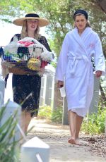 VICTORIA LEE and GEORGIA FOWLER on the Set of a Photoshoot at Maroubra Beach 12/21/2017
