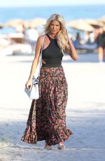 VICTORIA SILVSTEDT at a Beach in Miami 12/06/2017