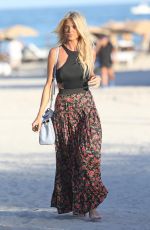 VICTORIA SILVSTEDT at a Beach in Miami 12/06/2017