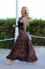 VICTORIA SILVSTEDT at a Beach in Miami 12/06/2017