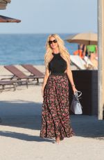 VICTORIA SILVSTEDT at a Beach in Miami 12/06/2017