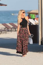 VICTORIA SILVSTEDT at a Beach in Miami 12/06/2017