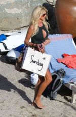 VICTORIA SILVSTEDT at a Beach in St. Barts 12/30/2017