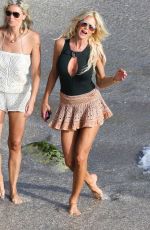 VICTORIA SILVSTEDT at a Beach in St. Barts 12/30/2017