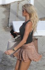 VICTORIA SILVSTEDT at a Beach in St. Barts 12/30/2017