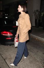 VICTORIA SUMMER Out for Dinner at Catch LA in Los Angeles 12/21/2017