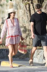 WENDI DENG MURDOCH and Bertold Zahoran Out in St. Barth Aboard Roman Abramovich