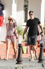 WENDI DENG MURDOCH and Bertold Zahoran Out in St. Barth Aboard Roman Abramovich