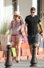 WENDI DENG MURDOCH and Bertold Zahoran Out in St. Barth Aboard Roman Abramovich
