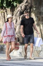 WENDI DENG MURDOCH and Bertold Zahoran Out in St. Barth Aboard Roman Abramovich