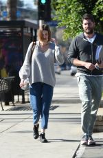 WHITNEY PORT and Tim Rosenman Out in Los Angeles 12/29/2017