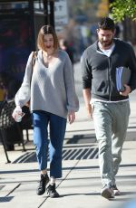 WHITNEY PORT and Tim Rosenman Out in Los Angeles 12/29/2017
