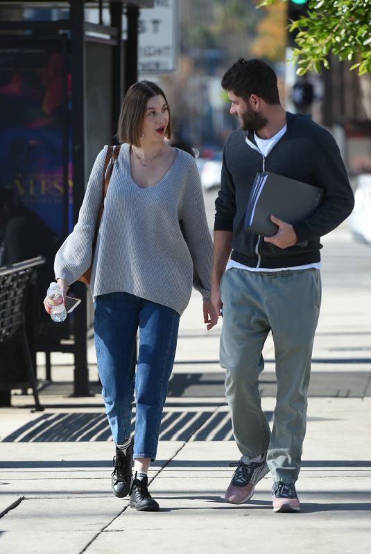 WHITNEY PORT and Tim Rosenman Out in Los Angeles 12/29/2017