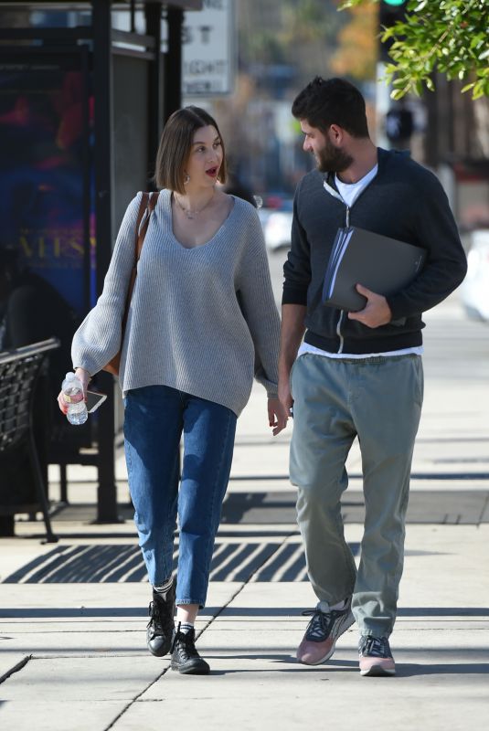 WHITNEY PORT and Tim Rosenman Out in Los Angeles 12/29/2017