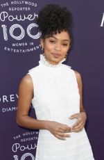 YARA SHAHIDI at Hollywood Reporter’s 2017 Women in Entertainment Breakfast in Los Angeles 12/06/2017
