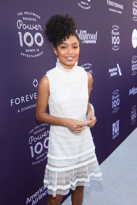 YARA SHAHIDI at Hollywood Reporter’s 2017 Women in Entertainment Breakfast in Los Angeles 12/06/2017