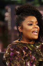 YVETTE NICOLE BROWN at Jimmy Kimmel Live 12/13/2017