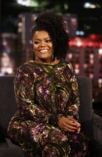 YVETTE NICOLE BROWN at Jimmy Kimmel Live 12/13/2017