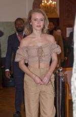 ZARA LARSSON at Nobel Prize Awards Banquet in Stockholm 12/10/2017
