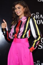ZENDAYA at The Gratest Showman Press Conference in Mexico City 12/13/2017