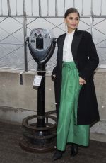ZENDAYA COLEMAN and Zac Efron  at The Empire State Building in New York 12/09/2071